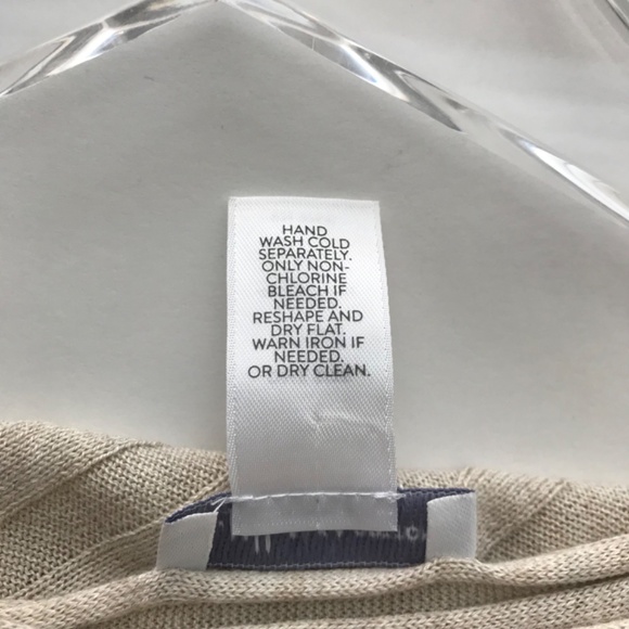 J Jill Silk Cotton Blend Textured Knit Poncho Sweater Size OS Asymmetrical Hem - Picture 7 of 7